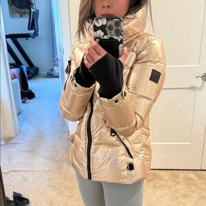 SAM. New York Rose Gold Puffer Jacket (NEW)